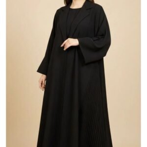 SAHM عبايه بليزر بليسيه اسود فاحم فاخر ملكي كسرات